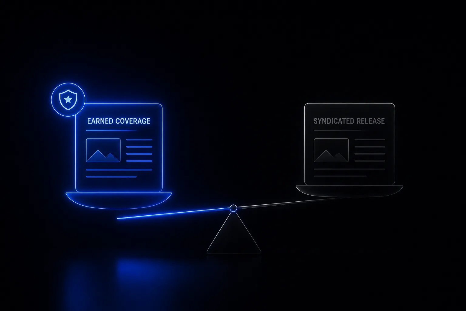 Earned coverage weights more than syndication